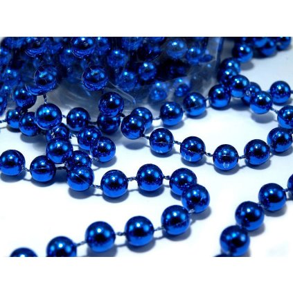 Perlový řetěz Ø6 mm vánoční (Varianta 9 zlatá sv., Balení 1 ks)