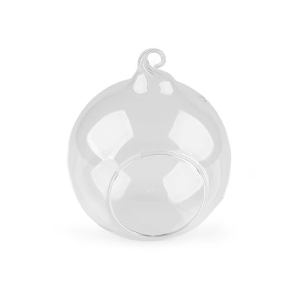 Aerárium / skleněná koule Ø10 cm (Varianta 1 transparent, Balení 1 ks)