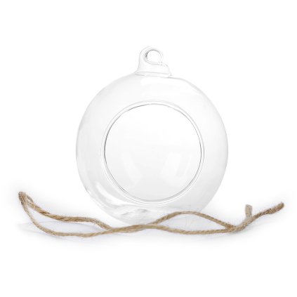 Aerárium / skleněná koule Ø8 cm (Varianta 3 transparent, Balení 1 ks)