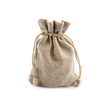 Dárkový pytlík 10x14 cm lněný (Varianta 3 režná, Balení 50 ks)