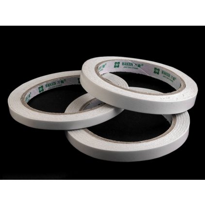 Oboustranná lepicí páska šíře 8 mm, 10 mm, 12 mm (Varianta 1 (8 mm) transparent, Balení 1 ks)