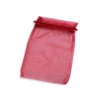 Dárkový pytlík 13x18 cm organza (Varianta 1 bílá, Balení 10 ks)