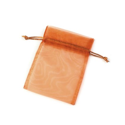 Dárkový pytlík 10x15 cm organza (Varianta 1 stříbrná, Balení 10 ks)