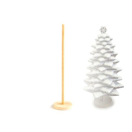 Dřevěný stojan / podstavec k dotvoření (Varianta přírodní sv., Balení 1 ks)