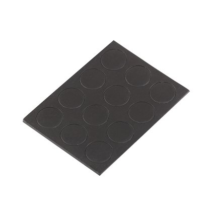 Samolepicí magnety (Varianta černá, Balení 1 karta)