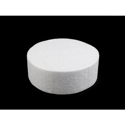 Dortový korpus / podstavec Ø15 cm polystyren (Varianta bílá, Balení 1 ks)