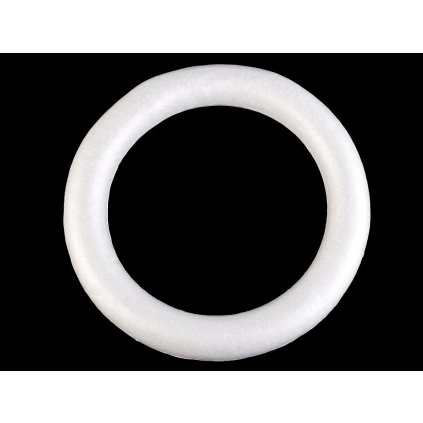 Věnec Ø30 cm polystyren (Varianta bílá, Balení 1 ks)