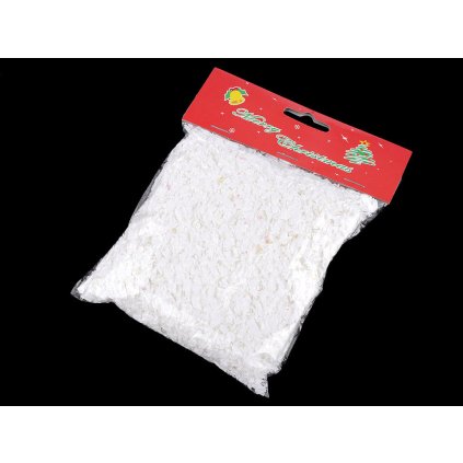 Dekorační sníh 50 g (Varianta 1 transparent, Balení 1 sáček)