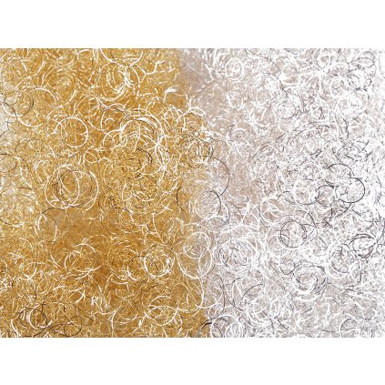 Andělské vlasy k výrobě andílků 15 g (Varianta 3 stříbrnobéžová, Balení 1 sáček)