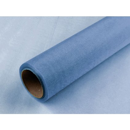 Organza střední lesk šíře 36 cm (Varianta 01 bílá, Balení 9 m)