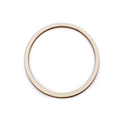 Dřevěný kruh Ø20 cm plochý (Varianta přírodní sv., Balení 2 ks)