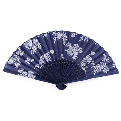 Vějíř textilní (Varianta náhodný vzor, Balení 1 ks)