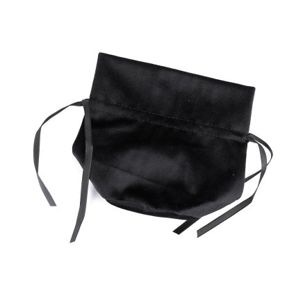 Dárkový pytlík měšec 14x16 cm sametový (Varianta 1 černá, Balení 1 ks)