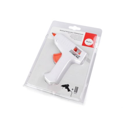 Tavná pistole s nízkou teplotou sada, na lepidlo Ø7 mm (Varianta bílá, Balení 1 ks)