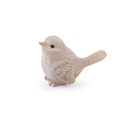 Dekorace ptáček s glitry (Varianta 5 bílá glitry, Balení 1 ks)