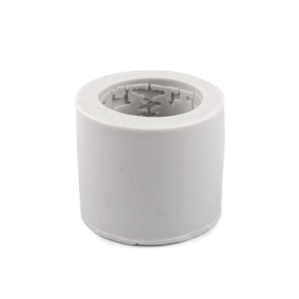 Silikonová forma na výrobu vánočních svíček (Varianta šedá nejsvětlější, Balení 1 ks)