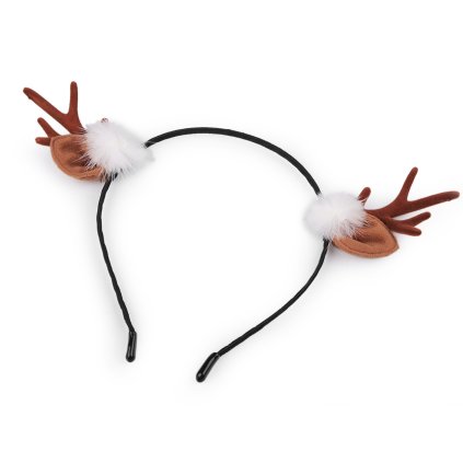 Čelenka do vlasů vánoční / párty (Varianta 2 černá, Balení 1 ks)