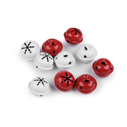 Rolničky Ø30 mm (Varianta 1 bílá, Balení 10 ks)