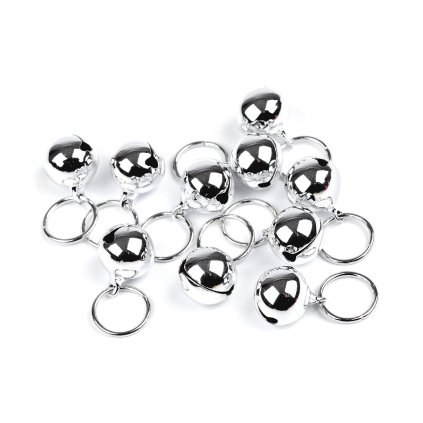 Rolnička s kroužkem Ø15 mm (Varianta 1 stříbrná, Balení 20 ks)