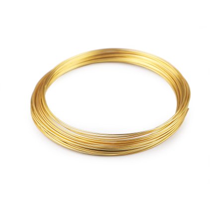 Drát hliníkový Ø1 mm (Varianta 1 stříbrná, Balení 1 ks)