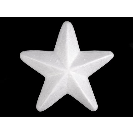 Hvězda 3D Ø14 cm polystyren