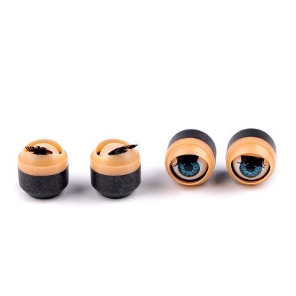 Mrkací oči Ø15 mm (Varianta modrá, Balení 4 ks)