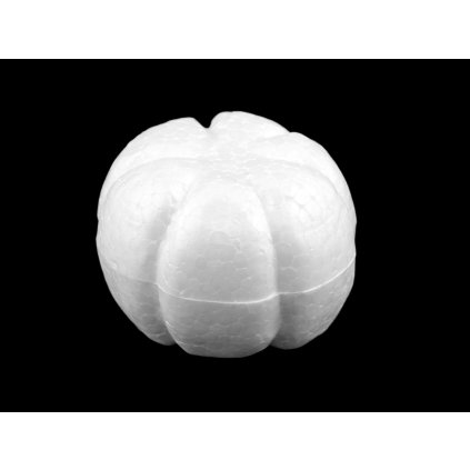 Dýně Ø5,5 cm polystyren (Varianta 1 bílá, Balení 20 ks)