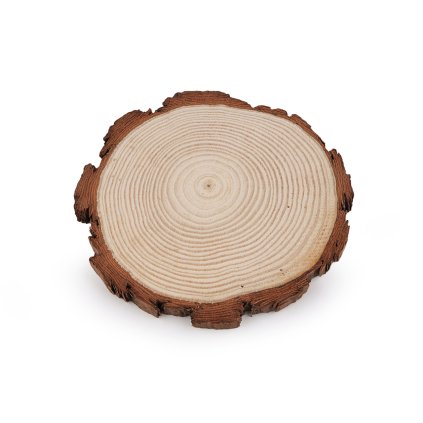 Přírodní dřevěné kolečko / podložka k domalování a dotvoření Ø14 cm