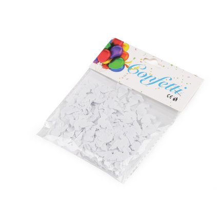 Konfety holubice - na párty, svatbu, oslavu (Varianta 1 bílá, Balení 1 sáček)