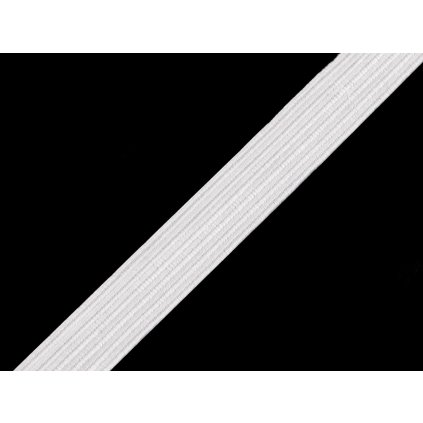 Prádlová pruženka šíře 12 mm (Varianta 1 bílá, Balení 90 m)