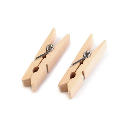 Dřevěný kolíček 11x45 mm (Varianta přírodní sv., Balení 10 ks)