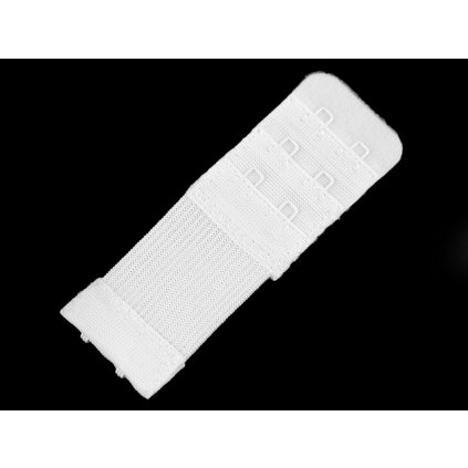 Prodloužení obvodu podprsenky šíře 30 mm dvouřadé (Varianta 1 bílá, Balení 1 ks)