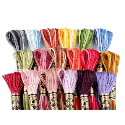 Vyšívací příze DMC Mouliné Spécial Cotton (Varianta 48 anemone melír, Balení 1 ks)