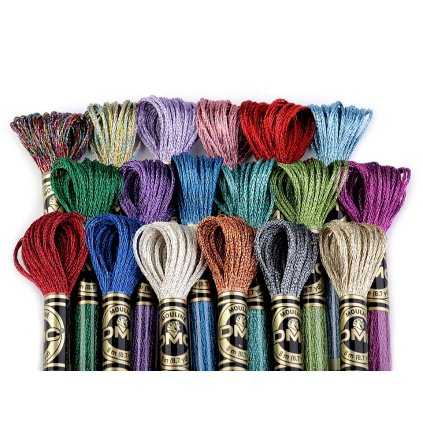 Vyšívací příze DMC Mouliné Light Effects (Varianta E130 Multicolored, Balení 1 ks)