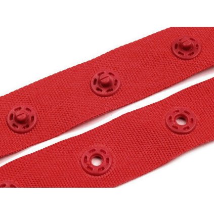 Zapínání na body šíře 18 mm (Varianta 2 černá, Balení 1 m)