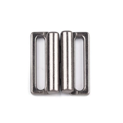 Plavkové zapínání šíře 20 mm kovové (Varianta 2 nikl, Balení 2 pár)