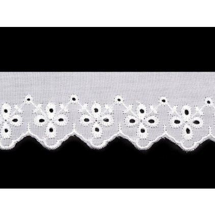 Madeira - štykování šíře 60 mm (Varianta 1 bílá, Balení 13.5 m)