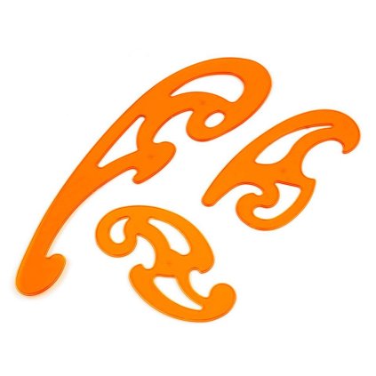 Křivítko sada 3 ks (Varianta oranžová, Balení 1 sada)
