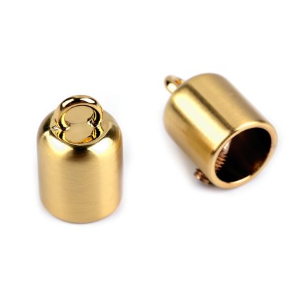 Kovová koncovka na šňůru Ø9 mm (Varianta 1 nikl, Balení 2 ks)