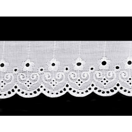 Madeira - štykování šíře 65 mm (Varianta bílá, Balení 13.5 m)