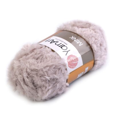 Pletací příze Mink 50 g (Varianta 1 (330) krémová nejsvět., Balení 1 ks)