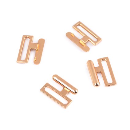 Plavkové zapínání šíře 14 mm kovové (Varianta 1 nikl, Balení 2 pár)