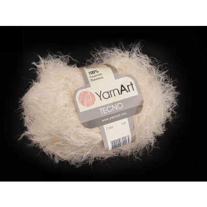 Pletací příze Tecno 50 g (Varianta 1 (01) bílá, Balení 1 ks)