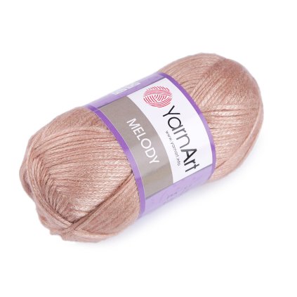Pletací příze Melody 100 g (Varianta 5 (881) šedá nejsvětlejší, Balení 1 ks)
