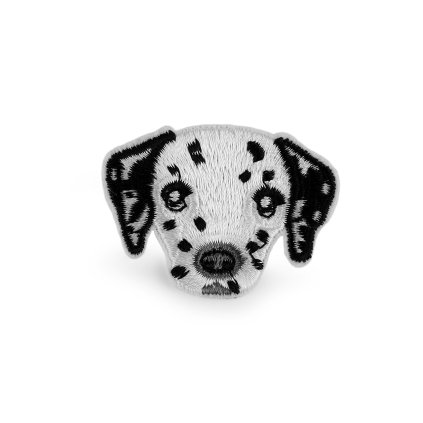 Nažehlovačka pes (Varianta 1 bílo-černá, Balení 10 ks)