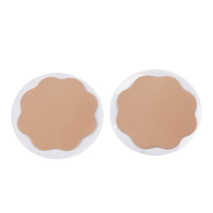 Textilní nálepky na bradavky (Varianta tělová, Balení 1 sada)