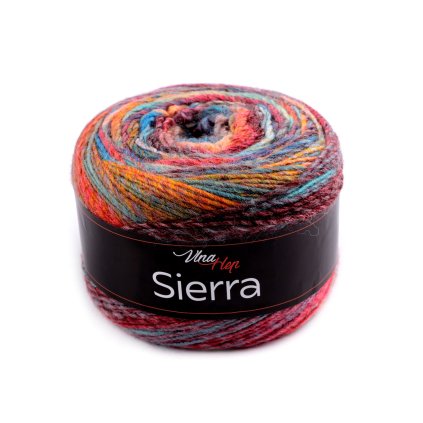 Pletací příze Sierra 150 g (Varianta 1 (7210) multikolor, Balení 1 ks)