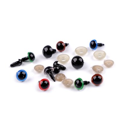 Sada očí s pojistkou 264 sad (Varianta mix, Balení 1 sada)