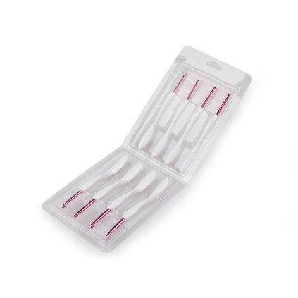 Sada ergonomických háčků na háčkování, růžičky (Varianta 1 růžová, Balení 1 sada)