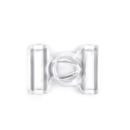 Plavkové zapínání šíře 16 mm plastové (Varianta 1 transparent, Balení 5 pár)